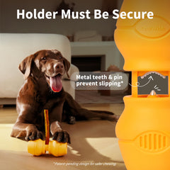 PetClan Chewise holder durable nylon body and steel teeth for long-lasting safety