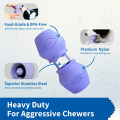 PetClan Chewise durable nylon body showcases heavy-chew compatibility for large dogs.