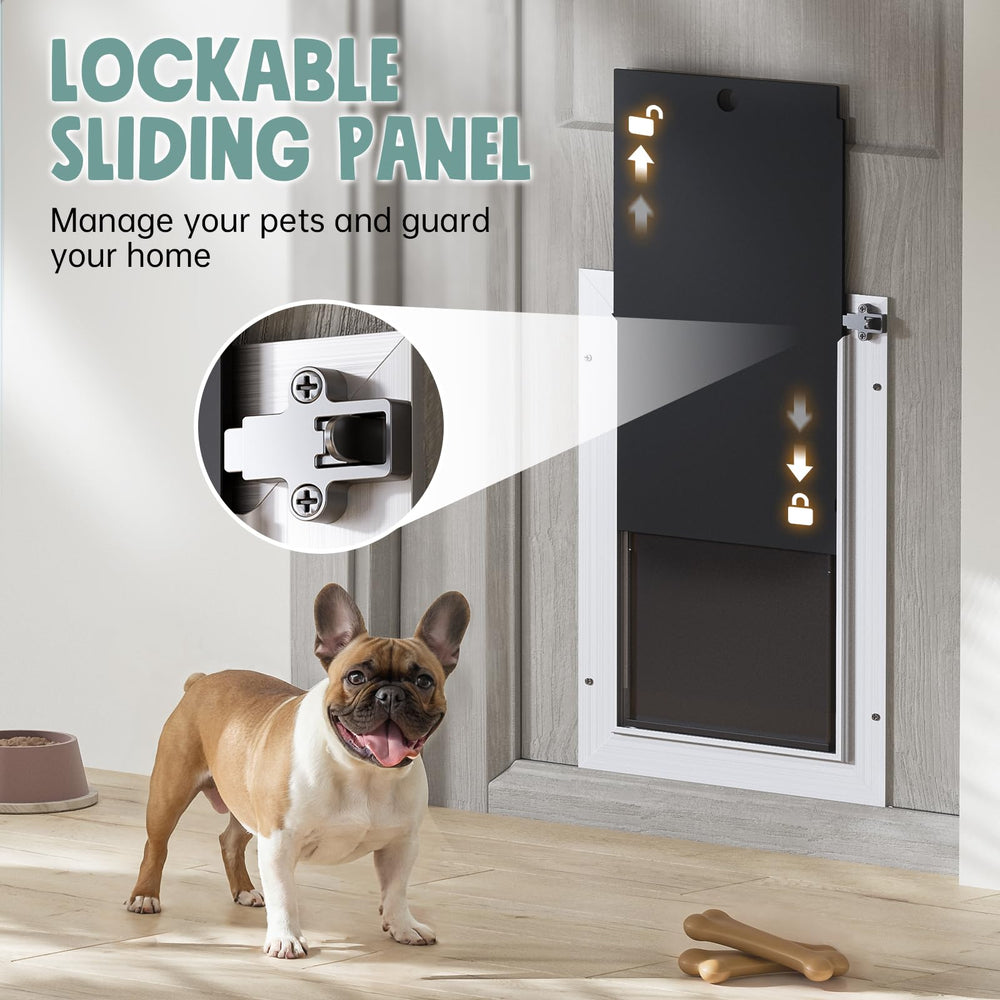 PETCOMING insulation and magnetic seals keep drafts and dust out