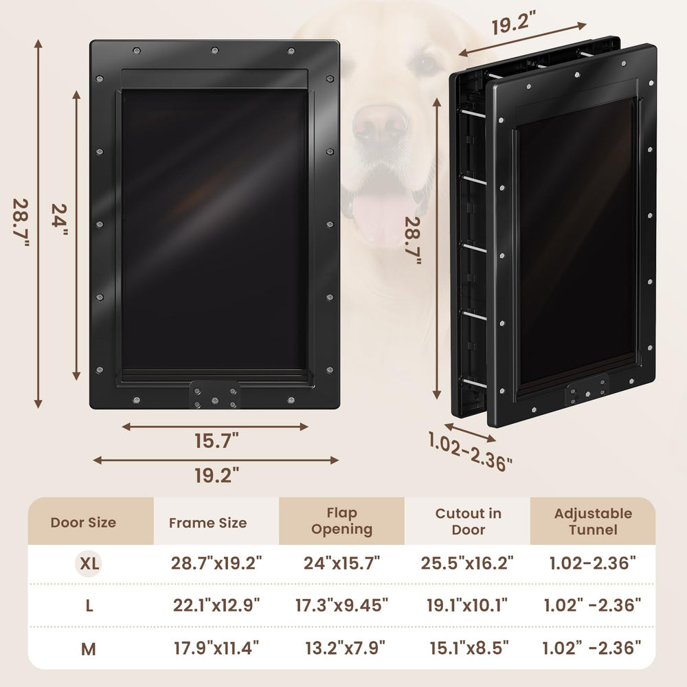 Petcoming eco-friendly plastic door is made from recycled ocean plastic for sustainability.
