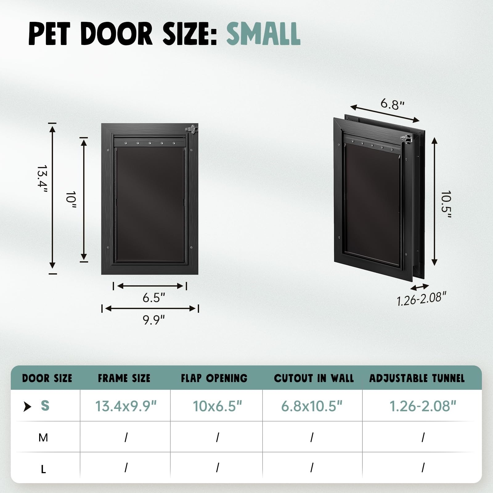 PETCOMING installation guide video shows simple setup for doors and walls