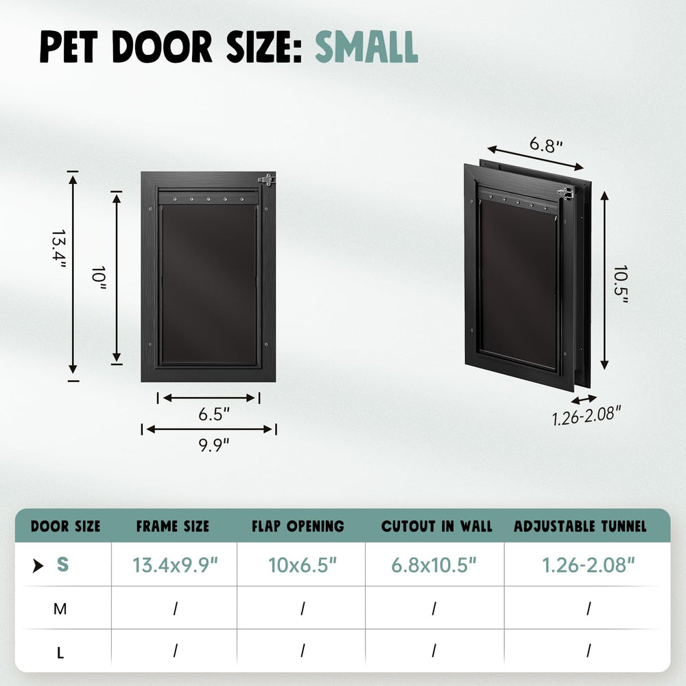 PETCOMING installation guide video shows simple setup for doors and walls