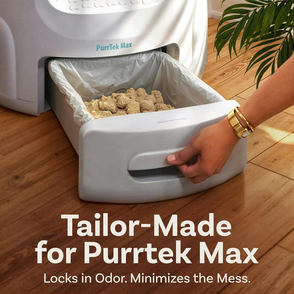 PetCove PurrTek Max liner with odor-locking design for unscented freshness