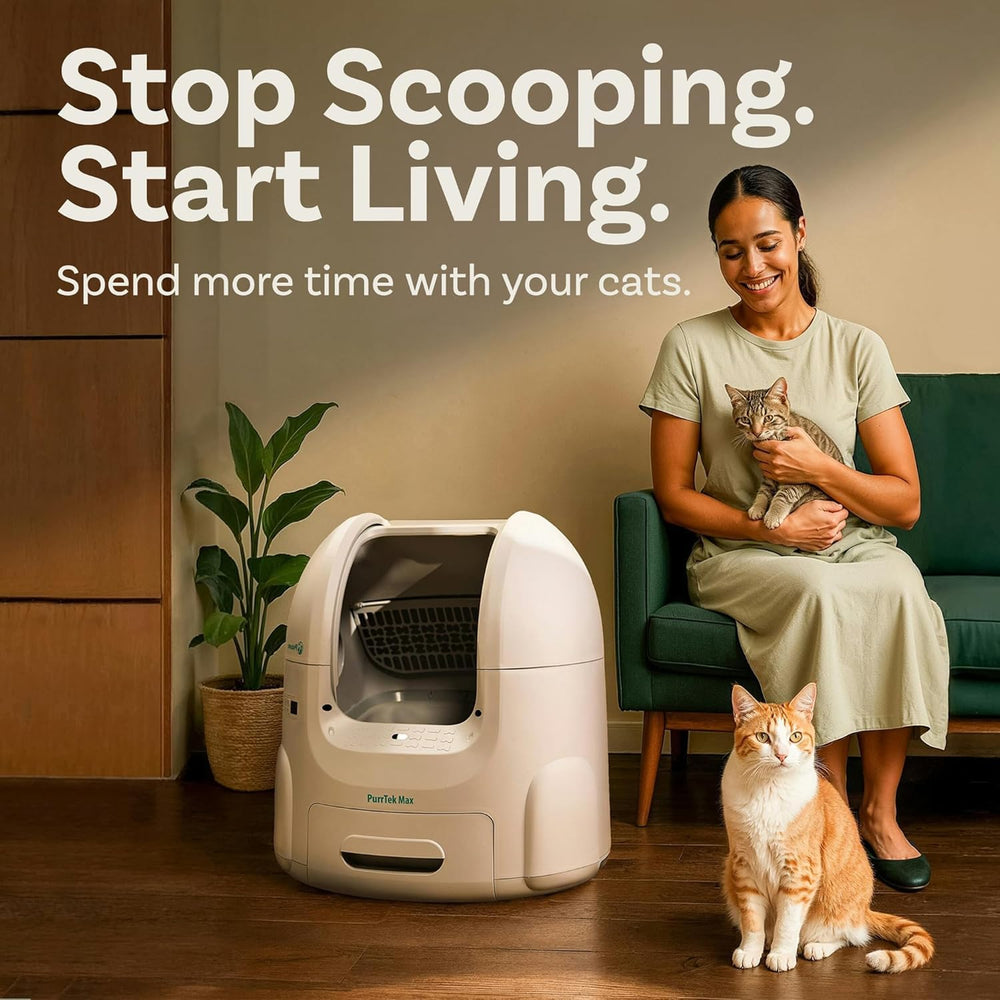 PetCove PurrTek Max value-pack showing 15 jumbo liners for full capacity