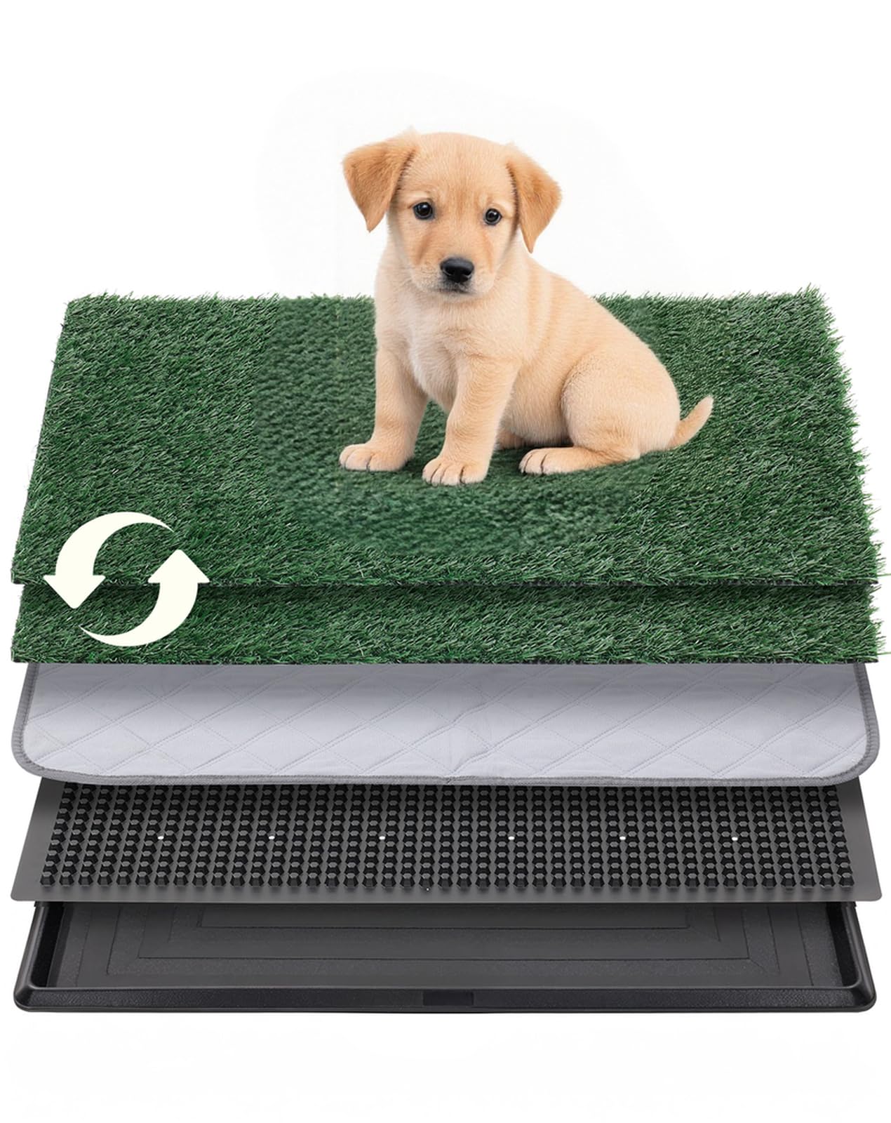 Petcozife dog grass pad 16x20 indoor potty for small to medium dogs.