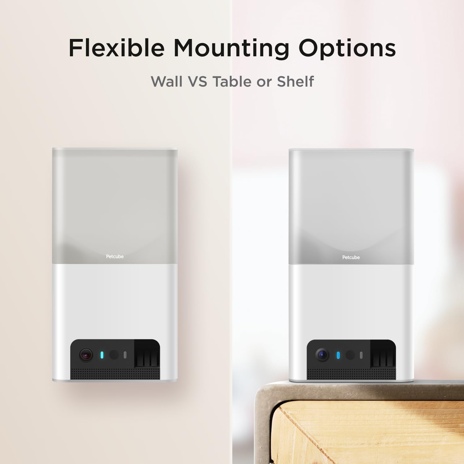 Petcube Bites 2 Lite Alexa compatibility for hands-free control.