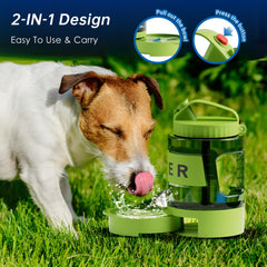 PETDOTT 77oz large-capacity bottle suited for long outdoor use.