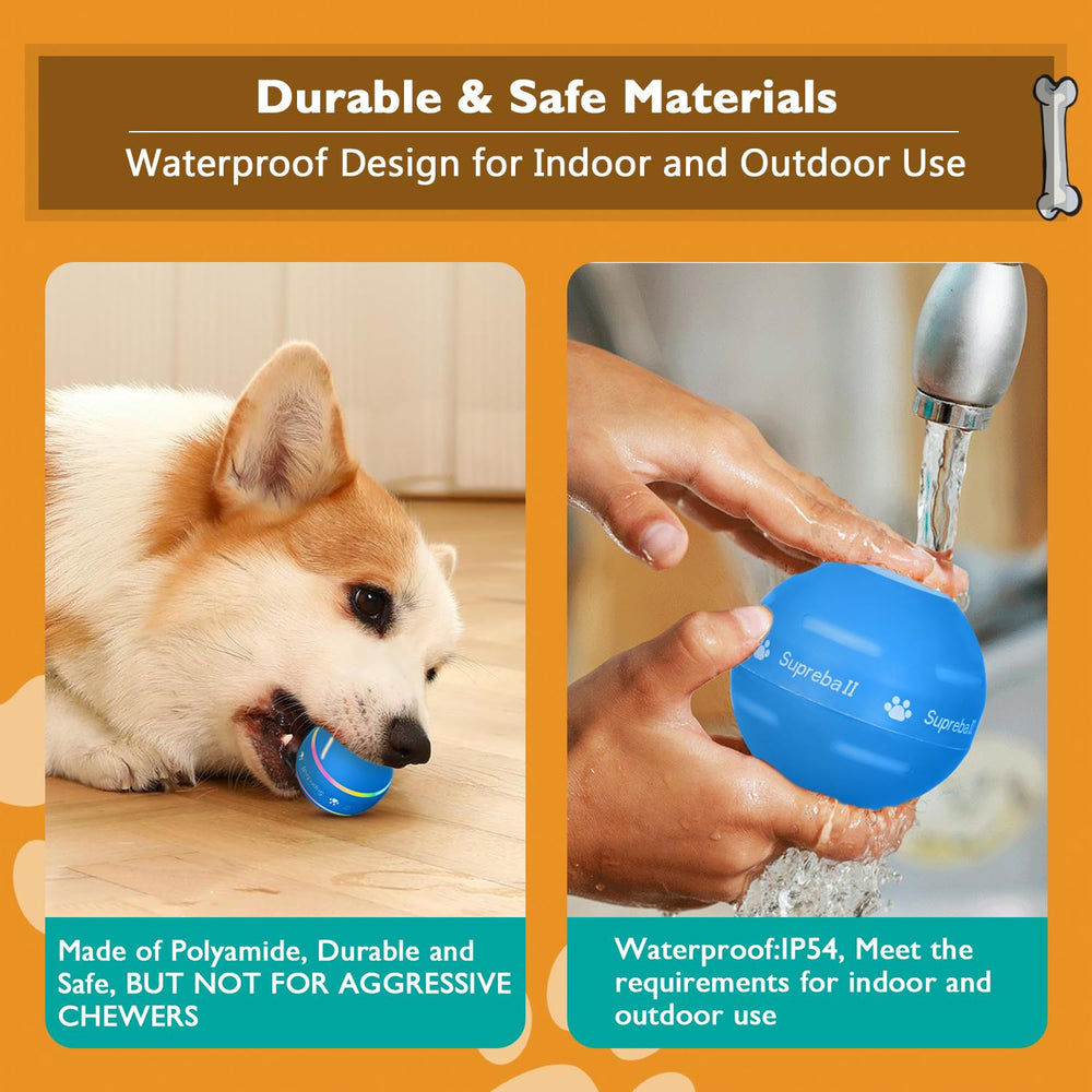 PetDroid ball irregular mode highlights automatic rolling with lights