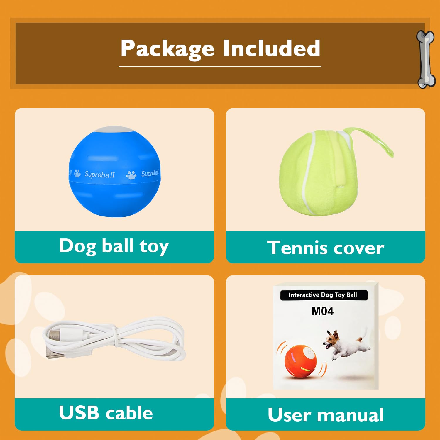 PetDroid IP54 rating indicates indoor and outdoor play in varied weather