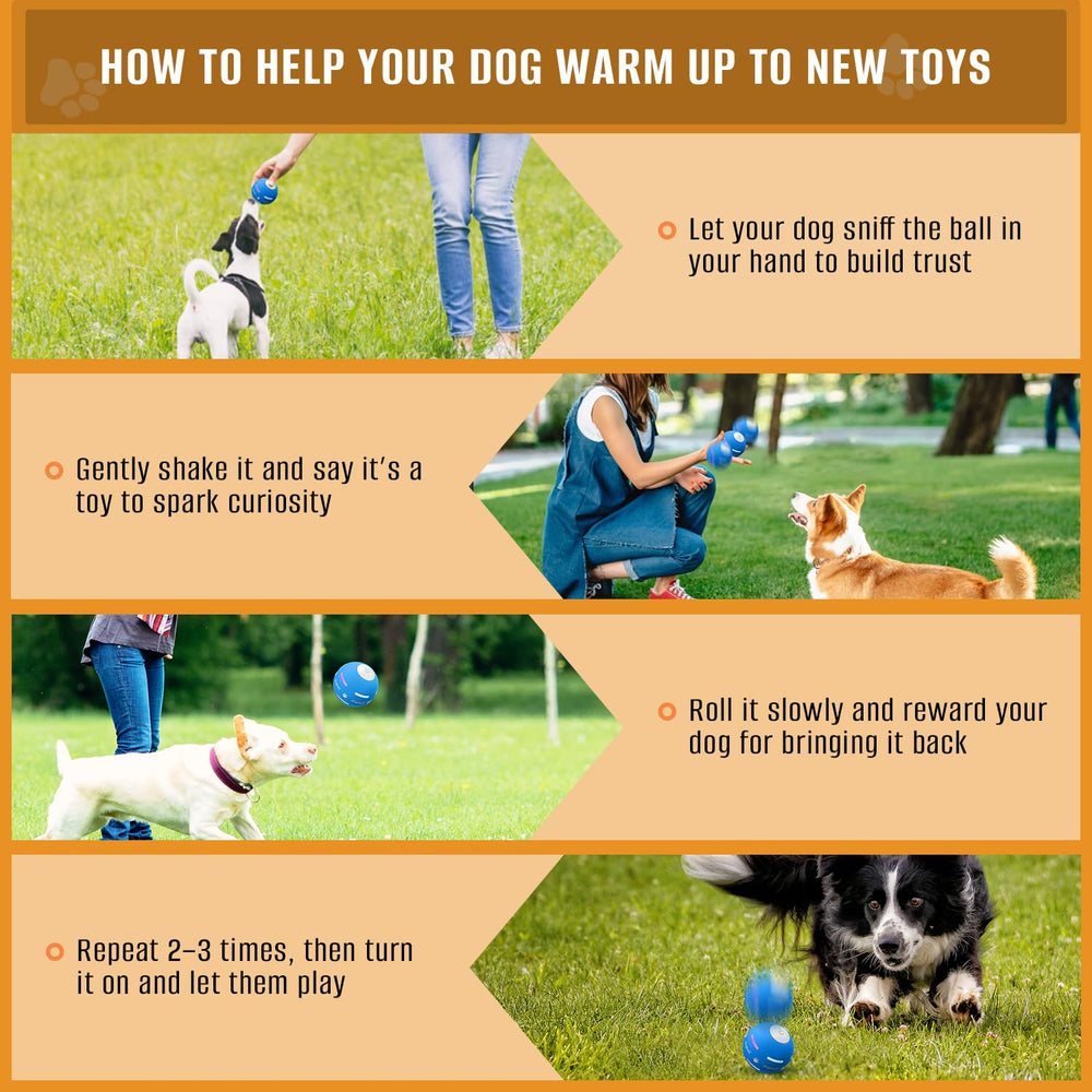 PetDroid tennis cover on ball for added protection against slight chewers