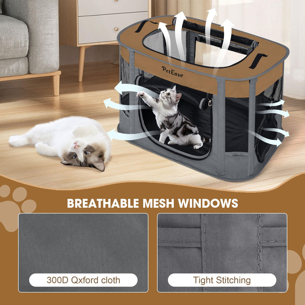 PetEase eight-sided mesh enables airflow while deterring insects for comfort