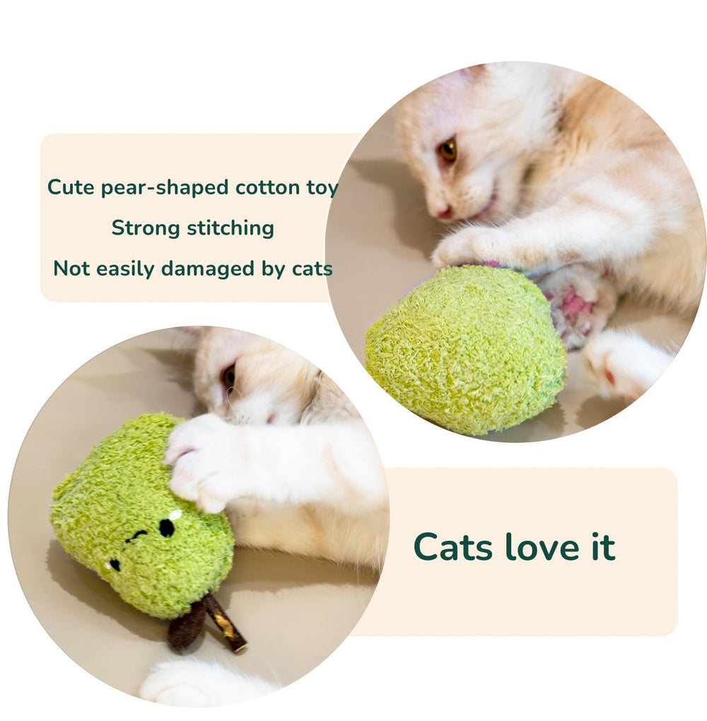 Petelligent teething toy closeup textured surface highlights durable design.