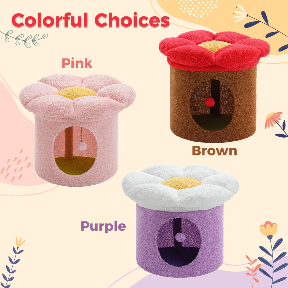 PETEPELA cat bed compact design saves space in small rooms.