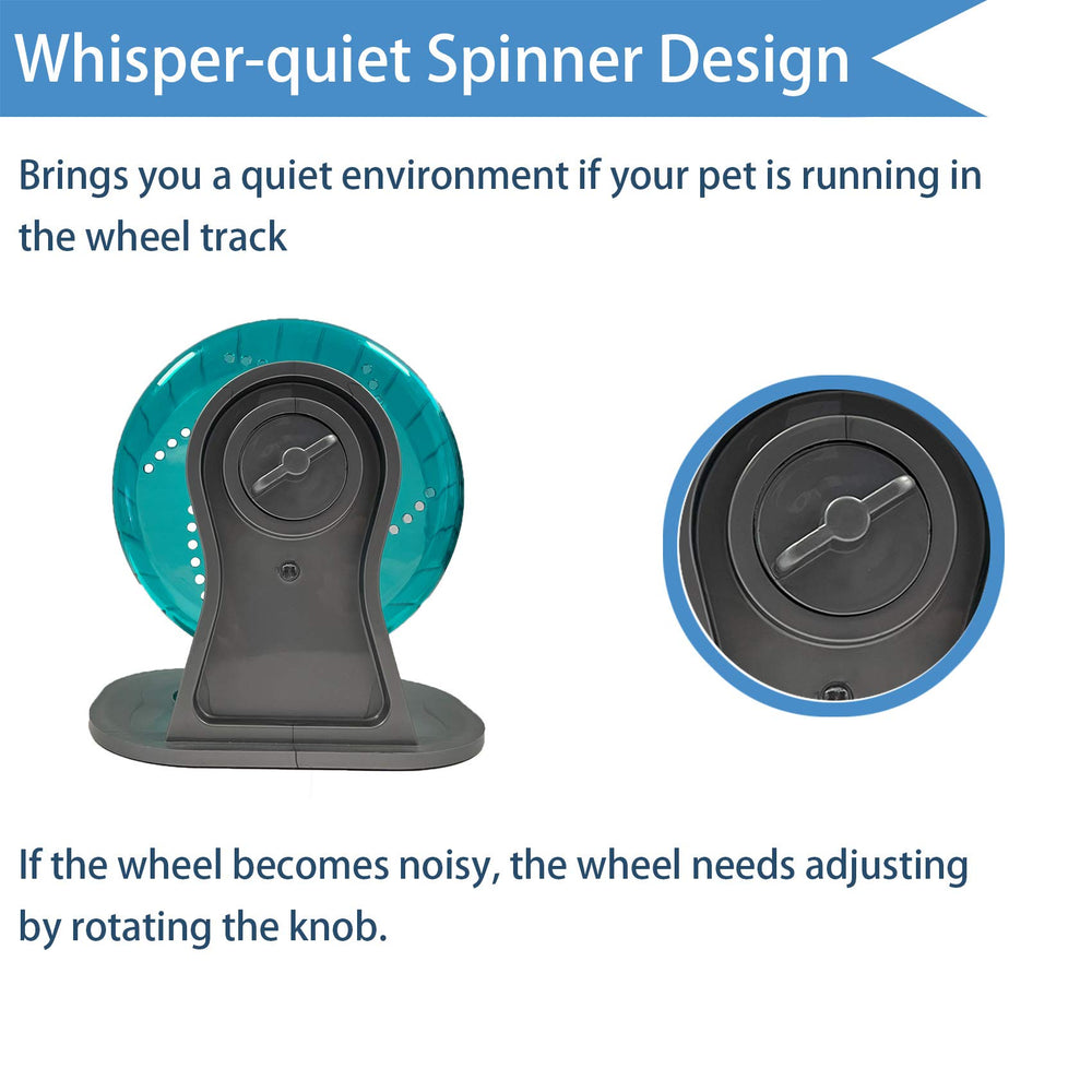 Petest wheel easy-to-clean with mild soap and a non-abrasive cloth.