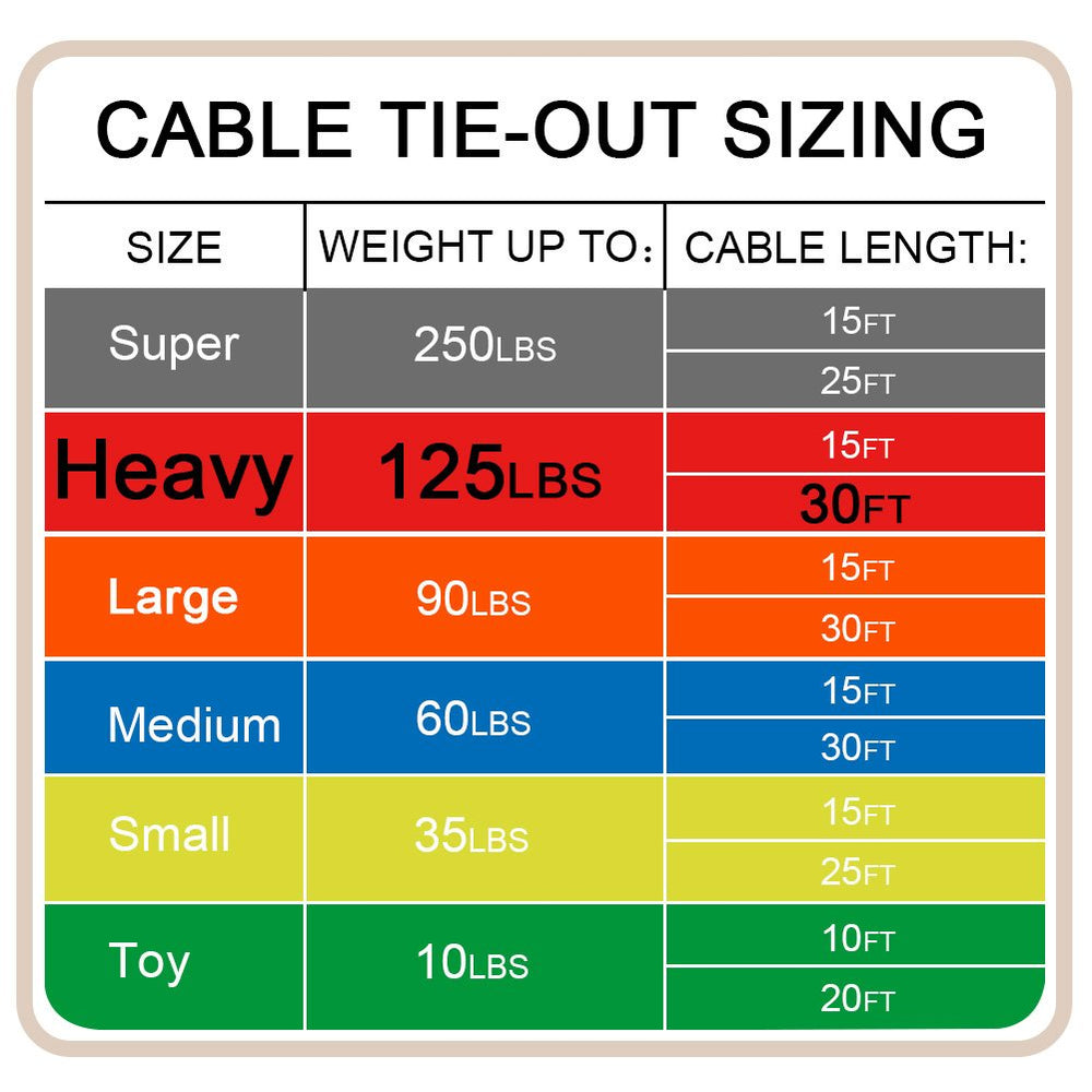 Petest sturdy tie-out ready for outdoor adventures with dogs.