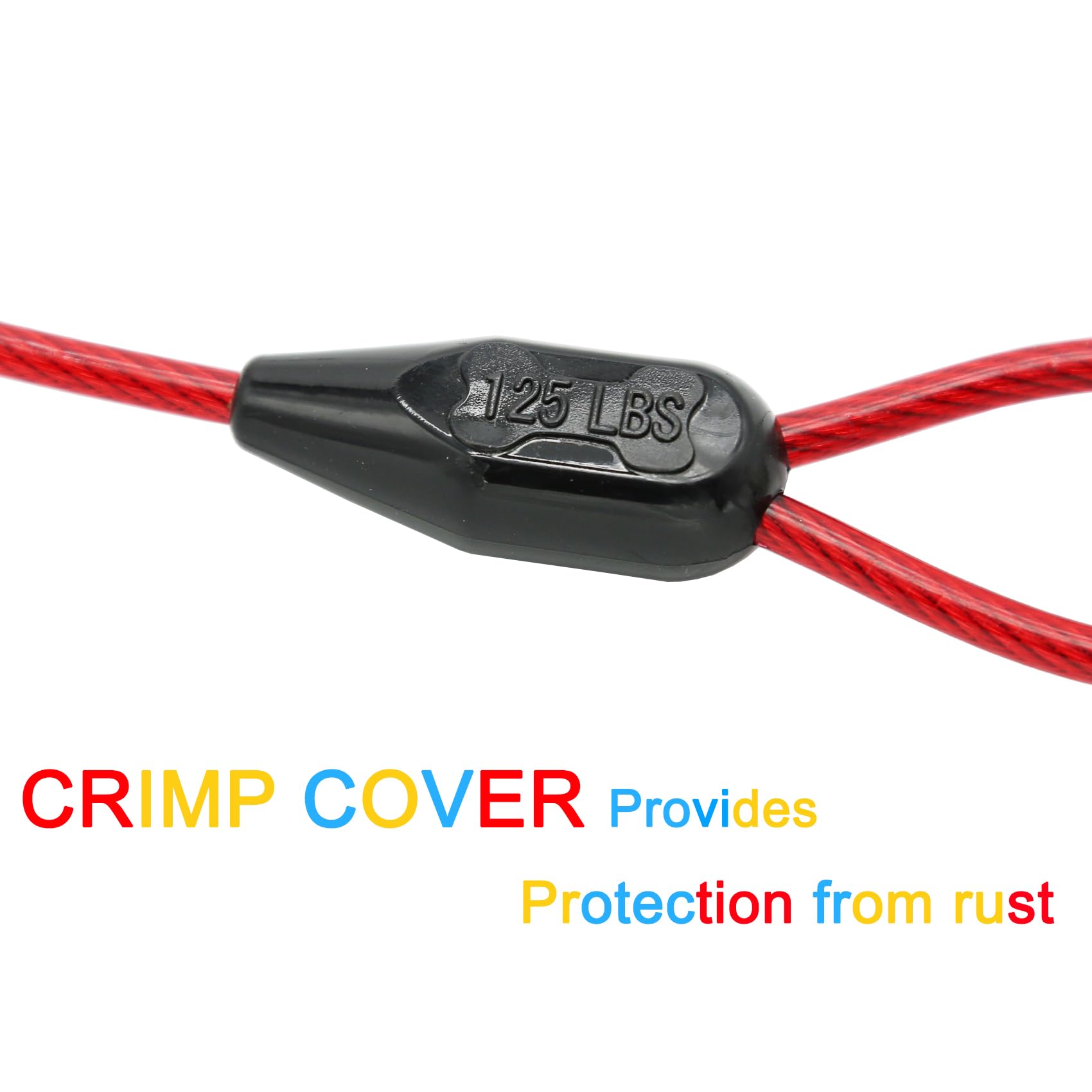 Petest rust-resistant snaps keep secure connections at posts or stakes