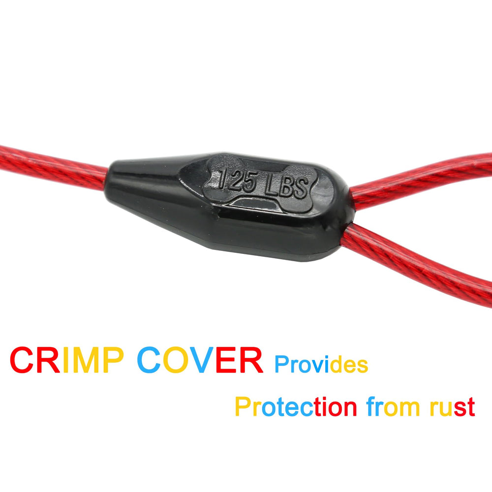 Petest rust-resistant snaps keep secure connections at posts or stakes