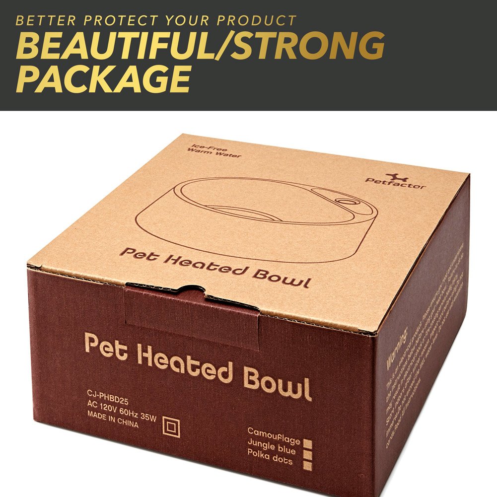 Petfactors winter-ready outdoor hydration for dogs and cats.
