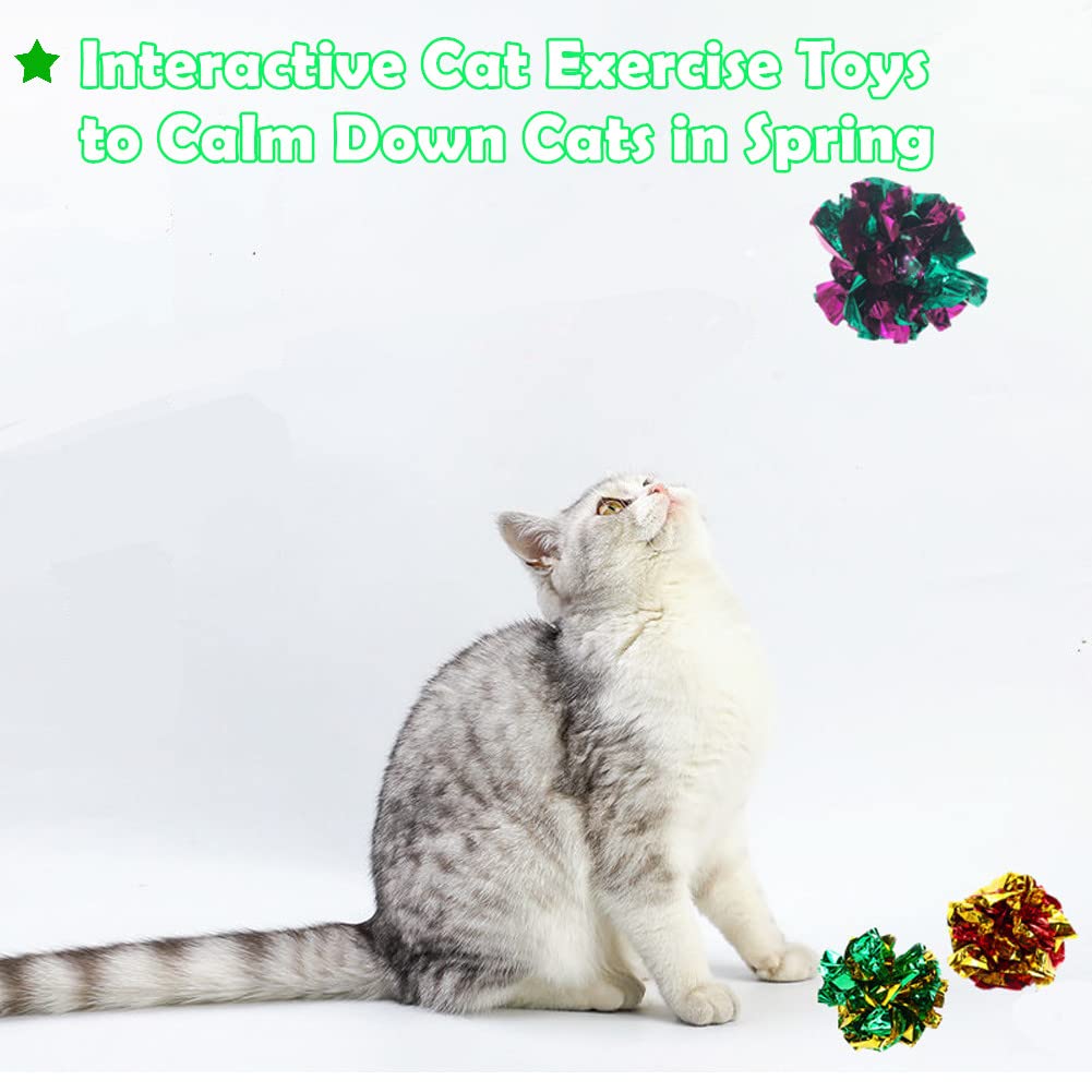 PETFAVORITES 2–2.5 inch balls are easy for cats to bat and pounce.