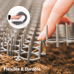 Petfolio cat scat mat indoor counter barrier keeps pets off surfaces with safe spike design.