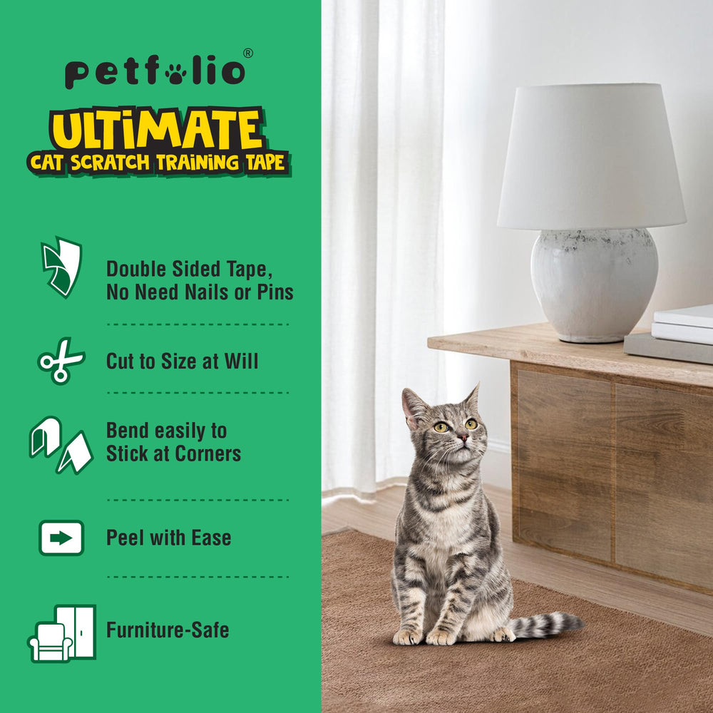 Petfolio furniture protection setup keeps living spaces claw-free.