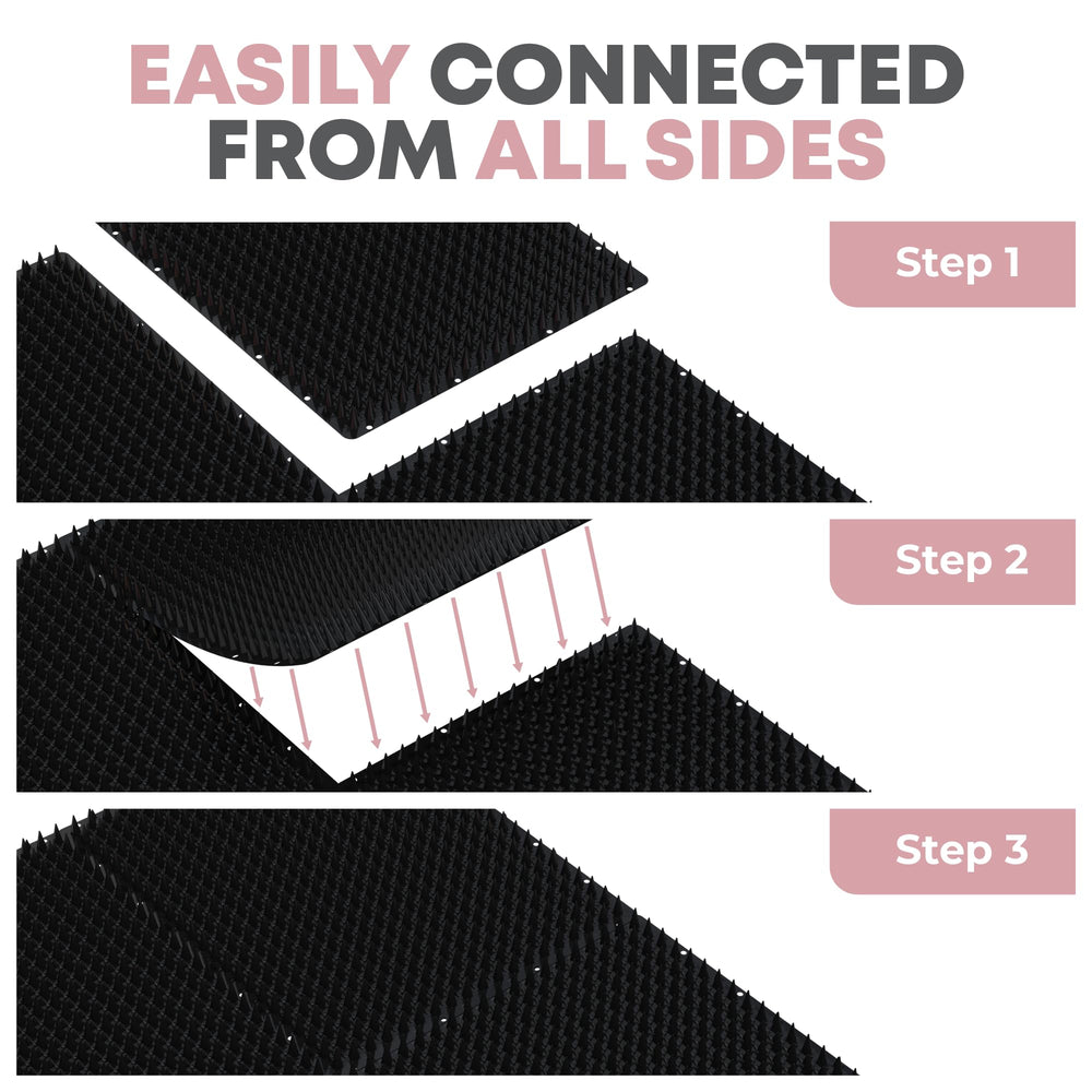Petfolio mat edges connected demonstrates scalable coverage for larger areas