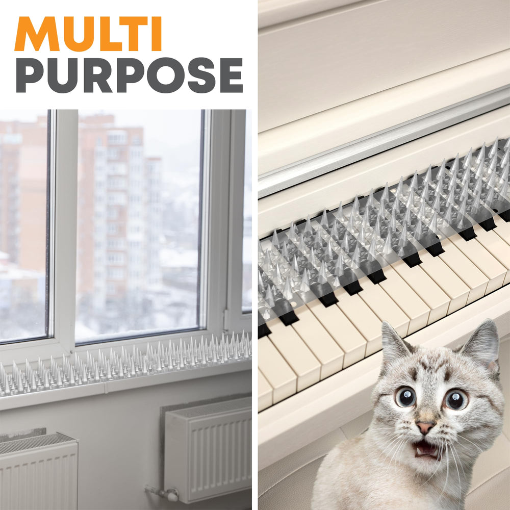 Petfolio wide-area coverage—32 pieces protect couches, planters, and gardens.