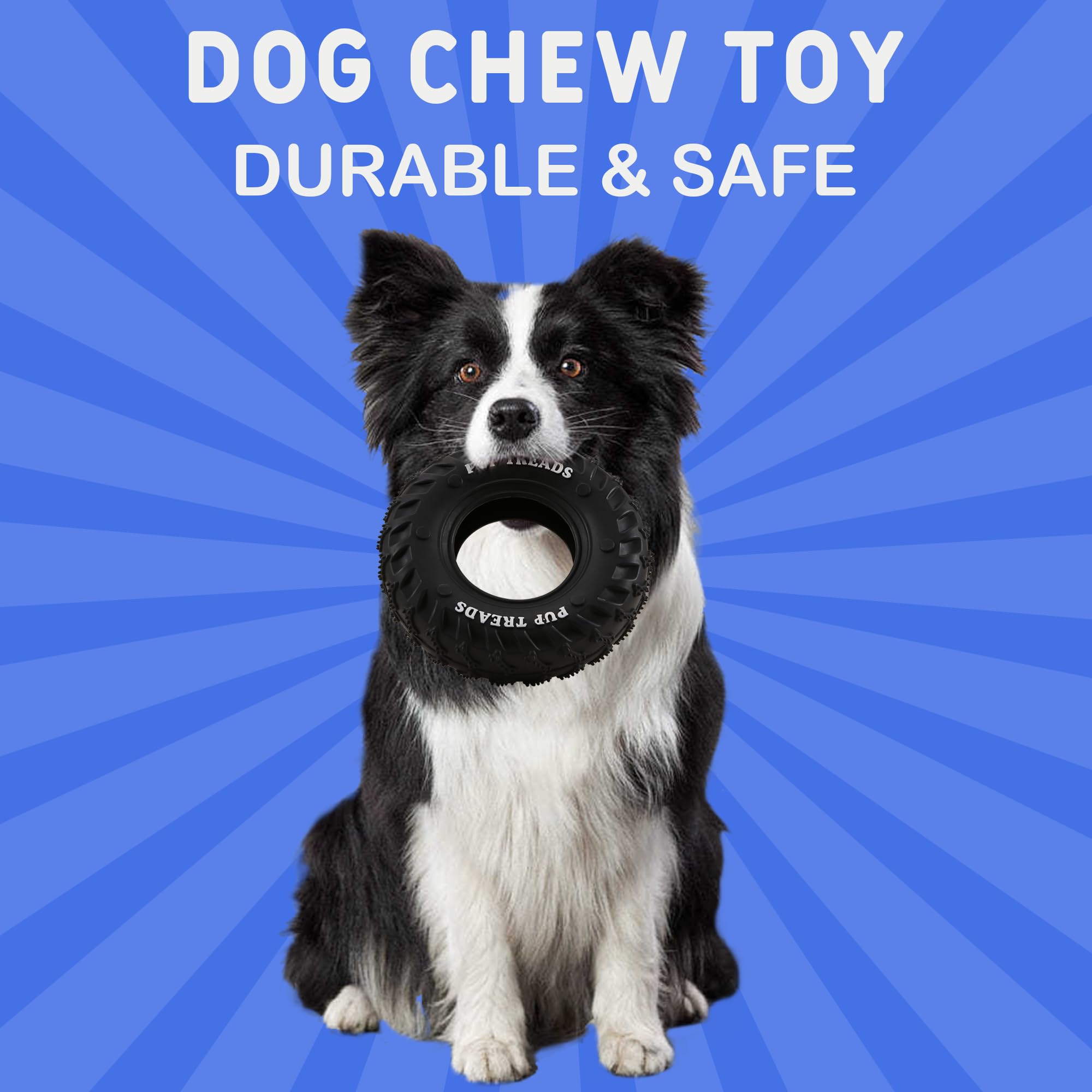 PETFROH aggressive-chewer dog toy demonstrates rugged resistance for large dogs.