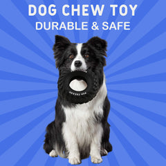 PETFROH aggressive-chewer dog toy demonstrates rugged resistance for large dogs.