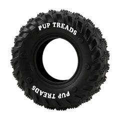 PETFROH heavy-duty tire chew toy close-up highlighting durability for powerful chewers.
