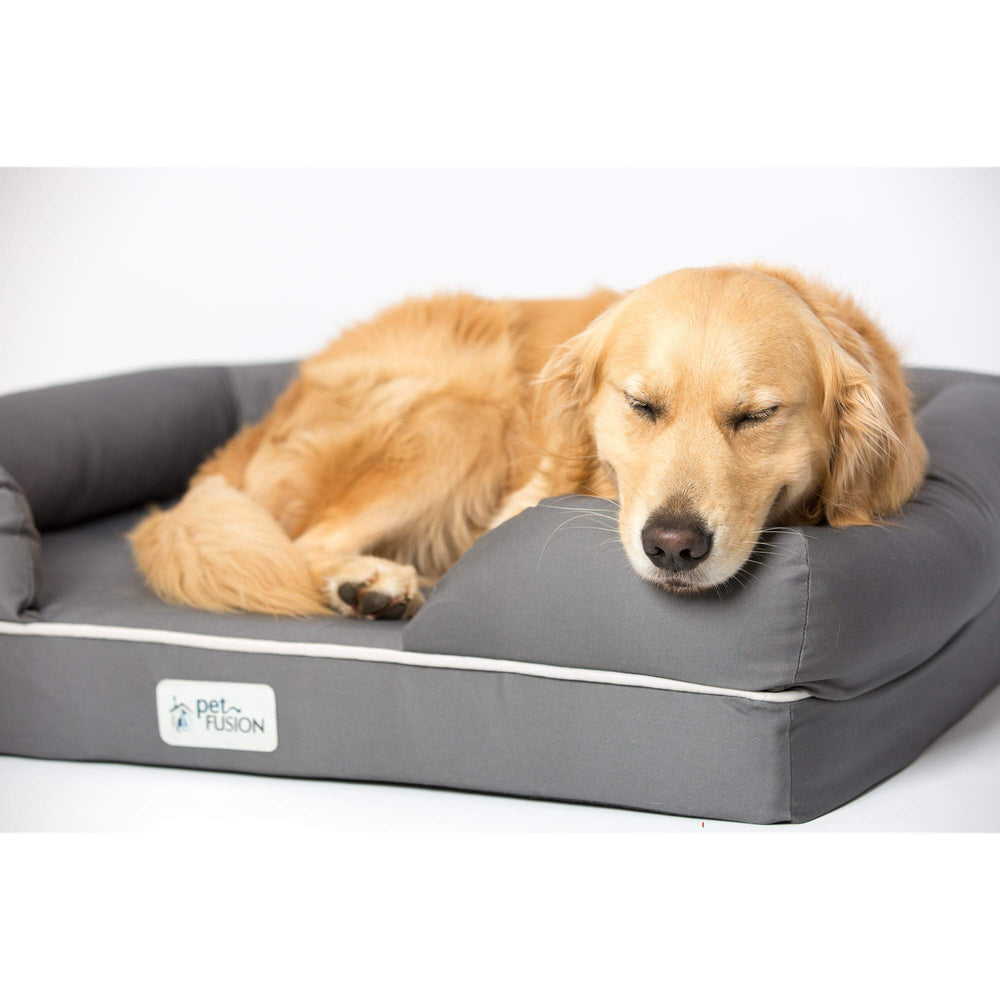 PetFusion Ultimate Dog Bed assembly-ready design with pre-filled bolsters