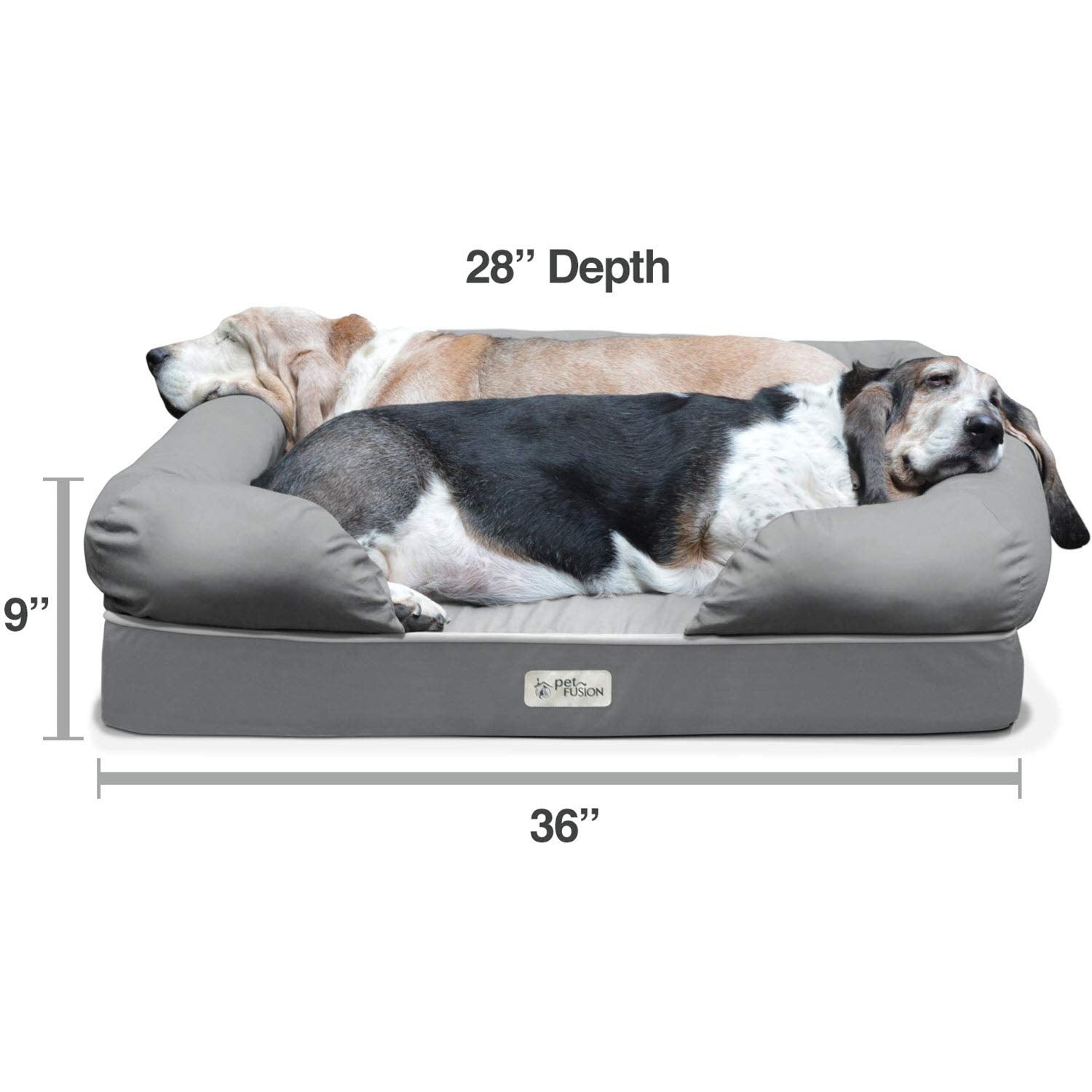 PetFusion Ultimate Dog Bed waterproof cover protects against spills and messes