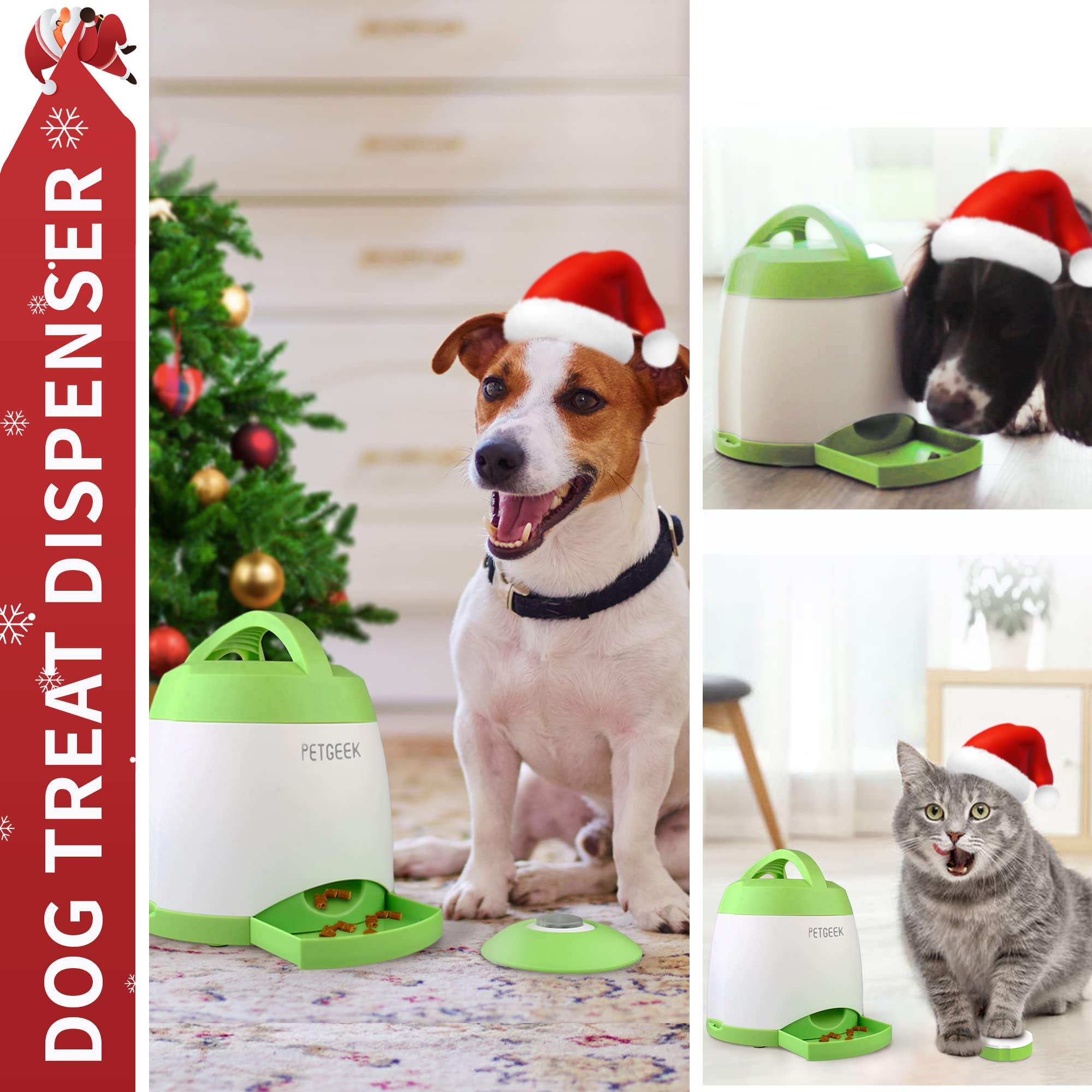 PETGEEK color-green design suited for indoor or outdoor use