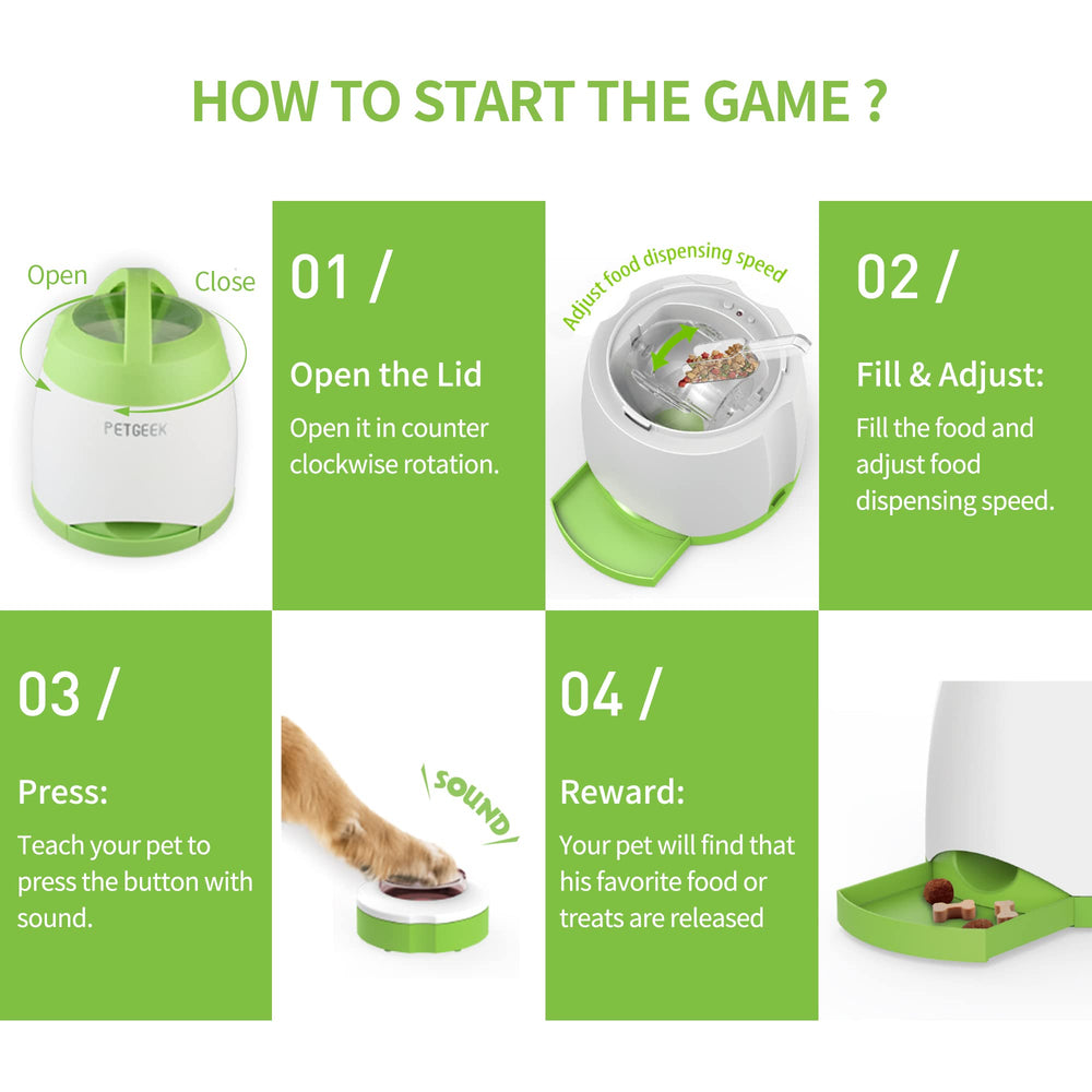 PETGEEK suction cup and peg keep the feeder steady on various surfaces