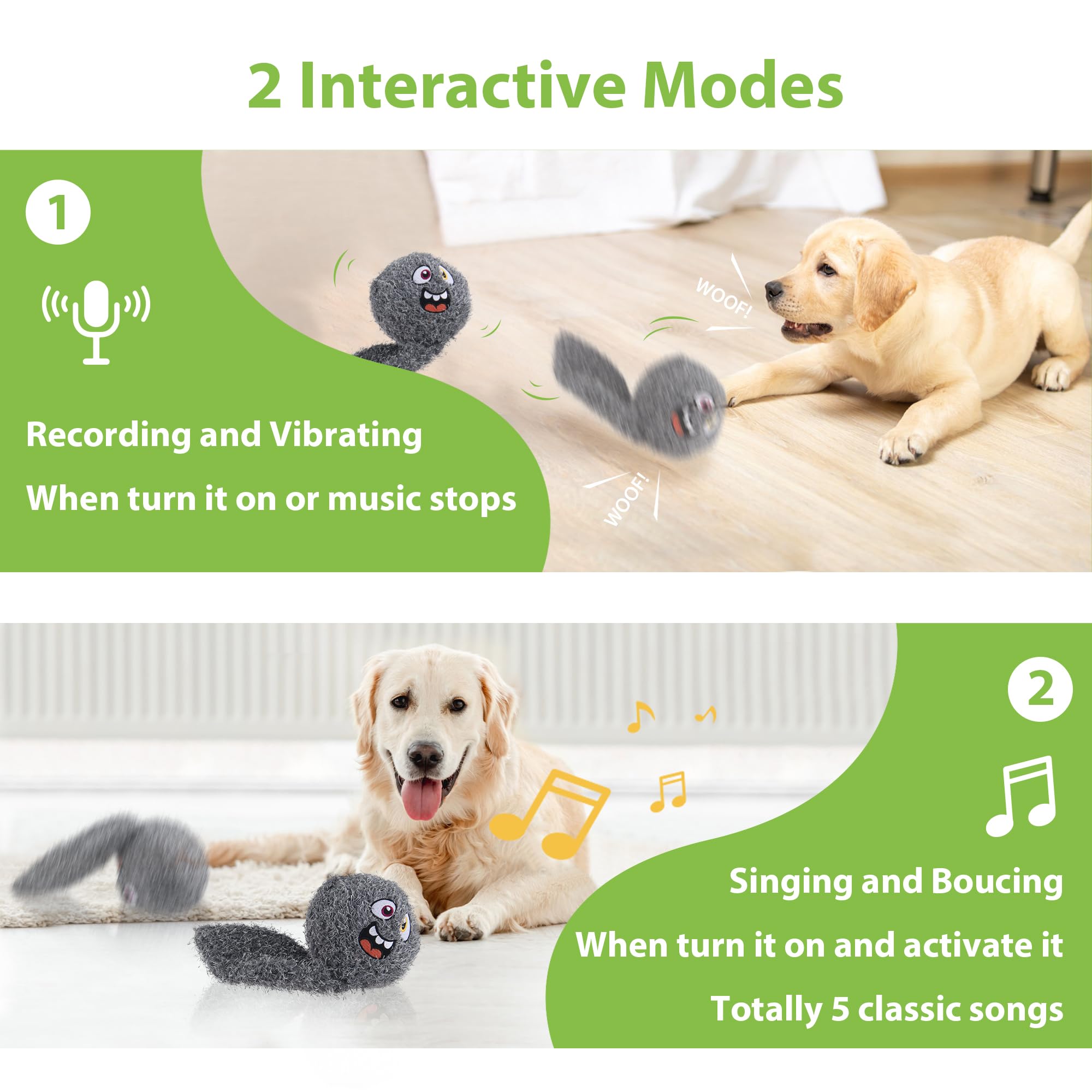 PETGEEK crinkle-tail-dog-toy adds tactile texture and surprise during play.