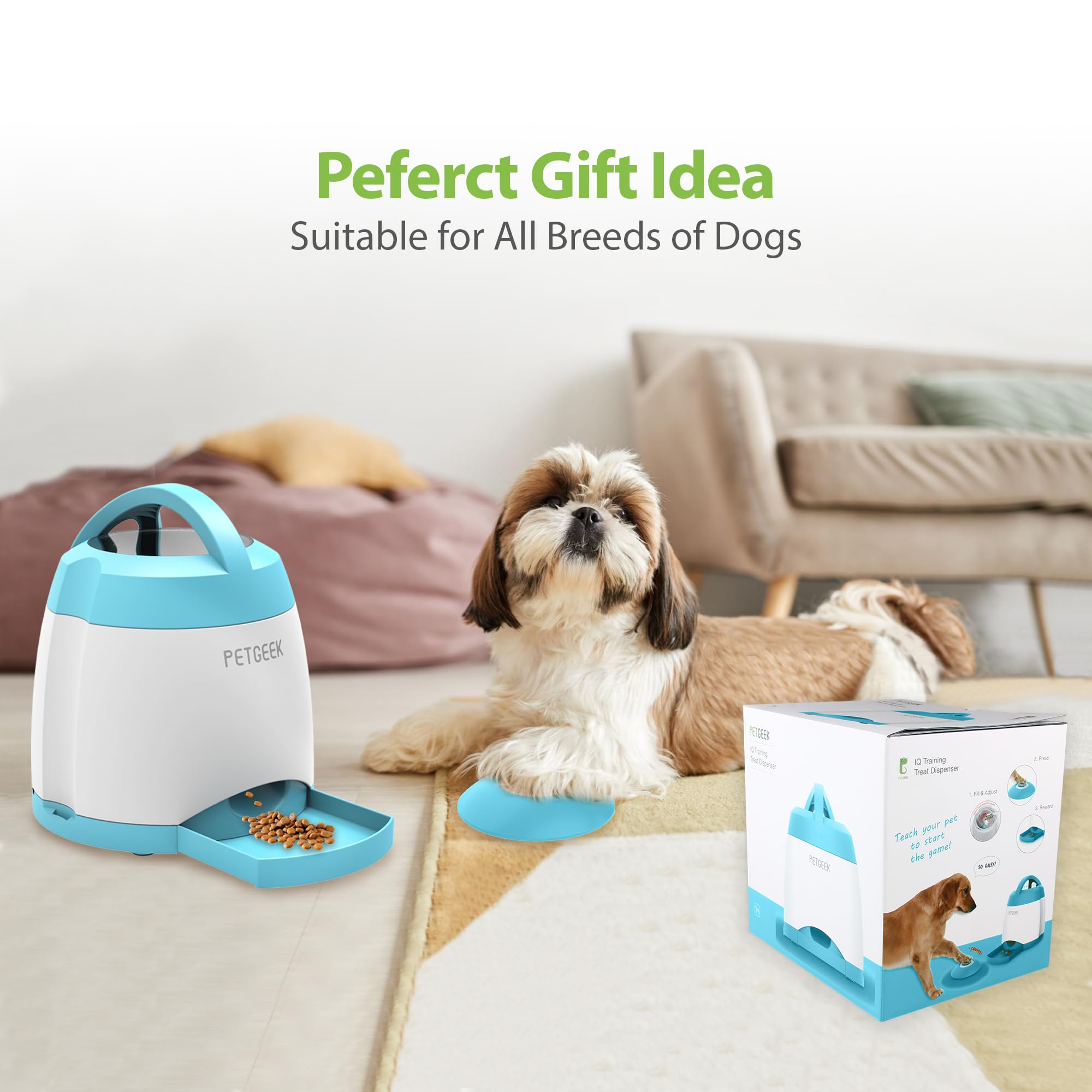 PETGEEK gift-packaging image presents ready-to-gift design for pets.