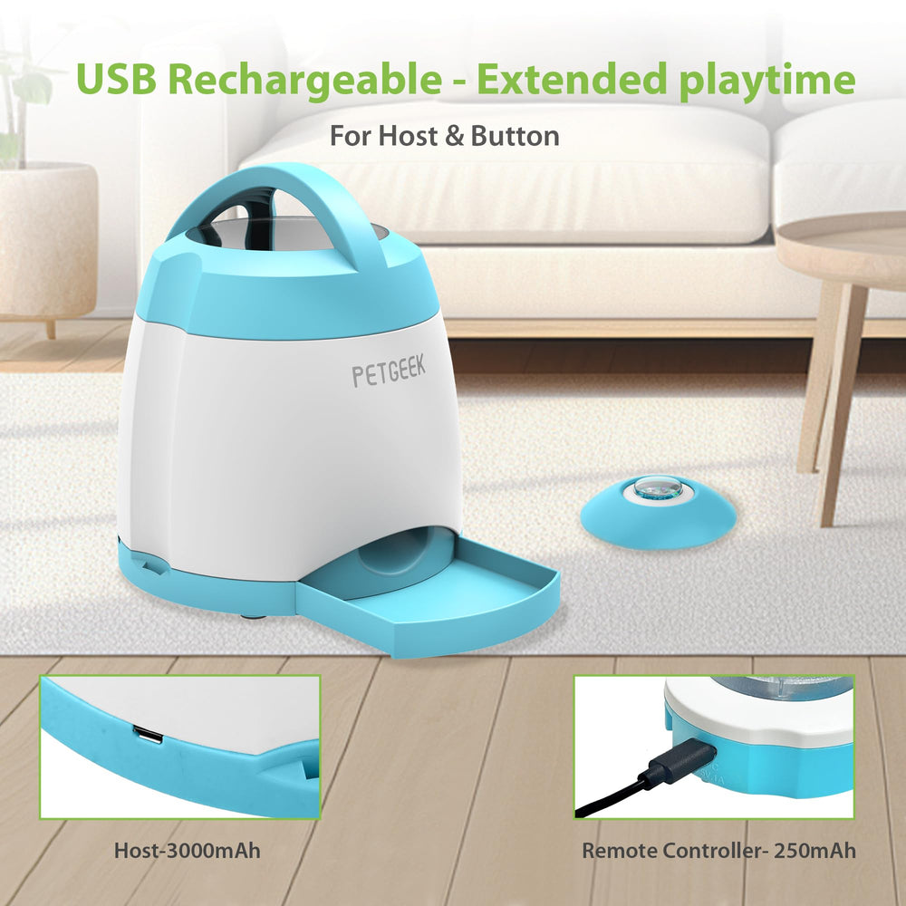 PETGEEK sounds and voice recording add engaging cues for bonding and recall.
