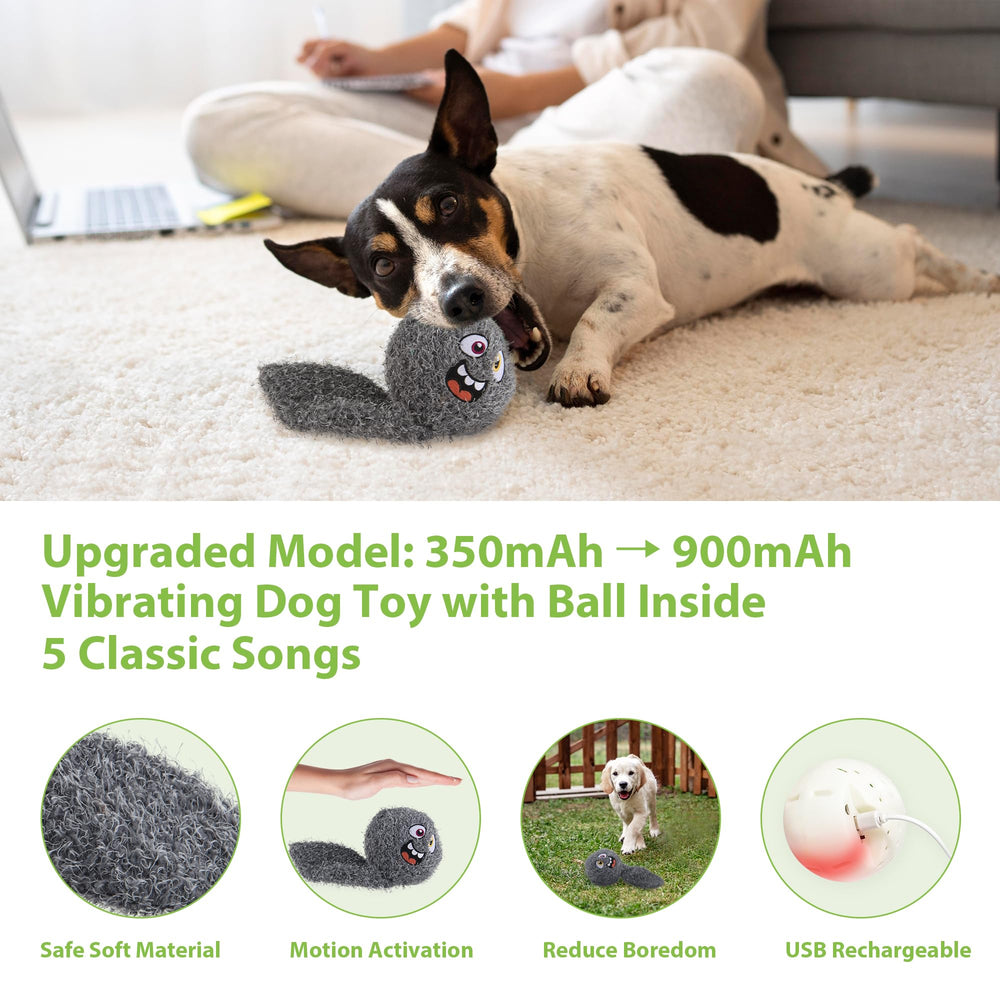 PETGEEK upgraded-moving-ball-dog-toy delivers dynamic action and stimulating exercise.