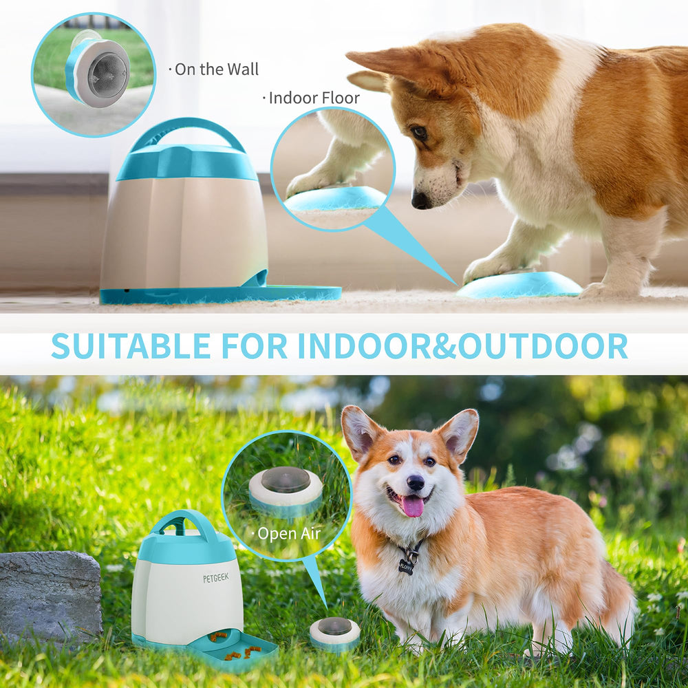 PETGEEK USB-C charging on main unit supports long-lasting power.