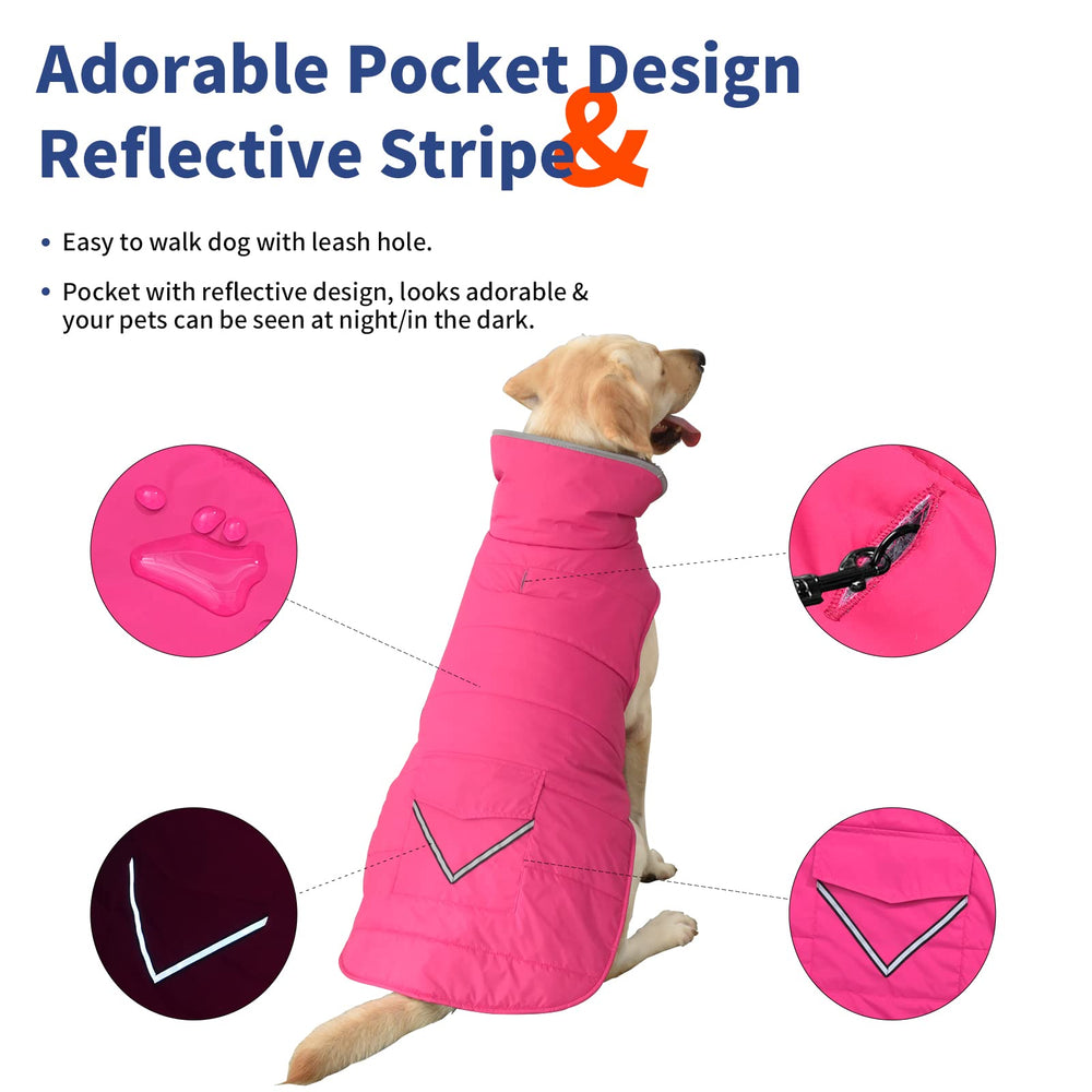 Petglad waterproof material closeup highlights sturdy fabric repelling snow and rain.