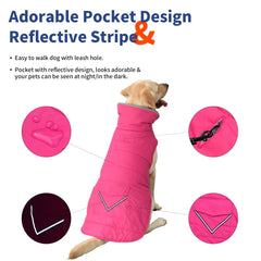 Petglad waterproof material closeup highlights sturdy fabric repelling snow and rain.