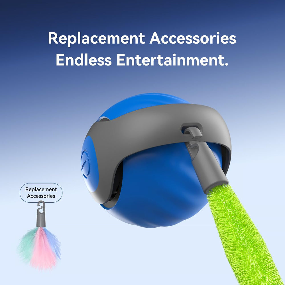 Petgravity Speedy Sprint Ball carpet-friendly, smooth indoor motion