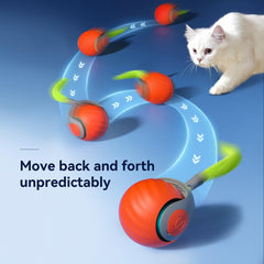 Petgravity Speedy Sprint Ball blue-light smart mode for interactive chase