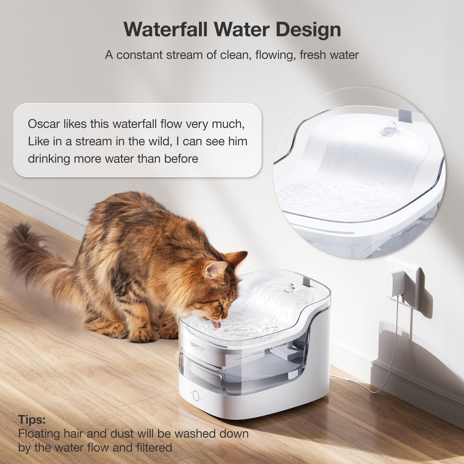 PETGUGU modular parts designed for easy cleaning and reassembly