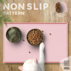 PetHappily dog mat available in colors to match decor.