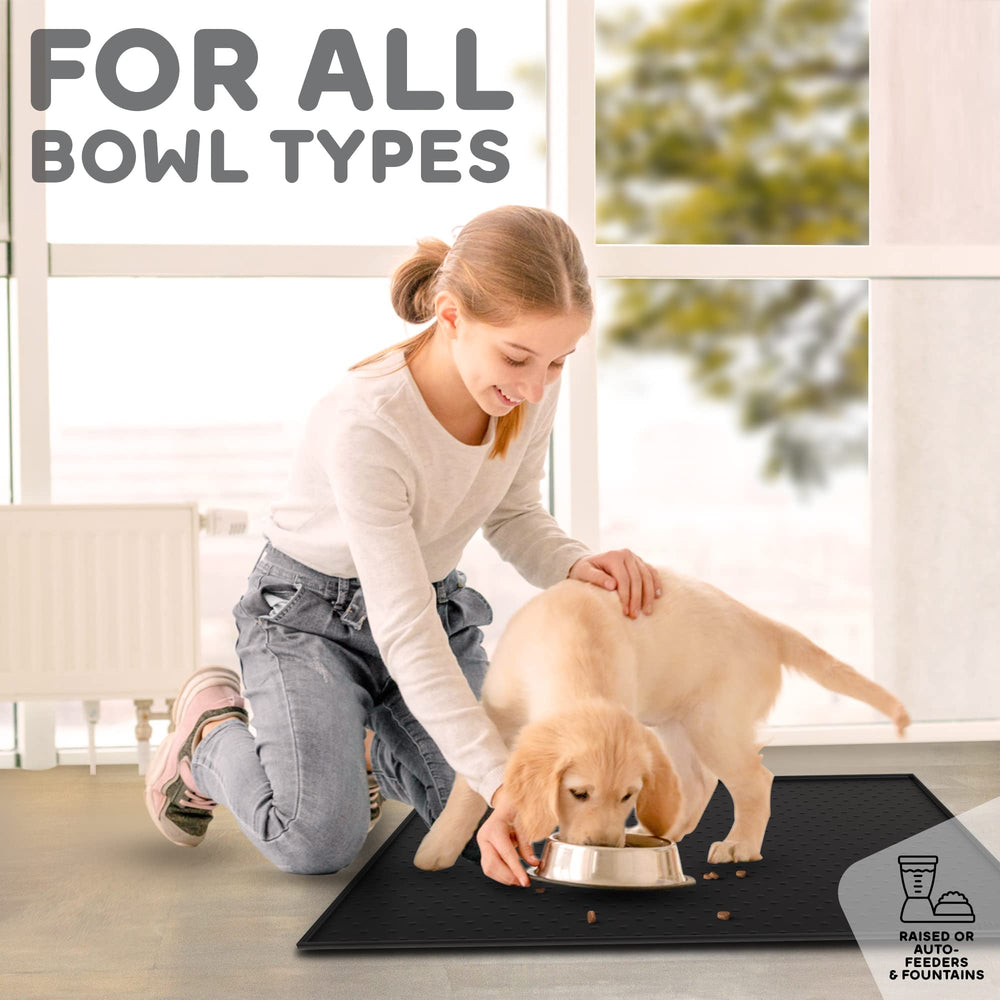 PETHAPPILY easy-clean silicone mat quick to wipe and rinse