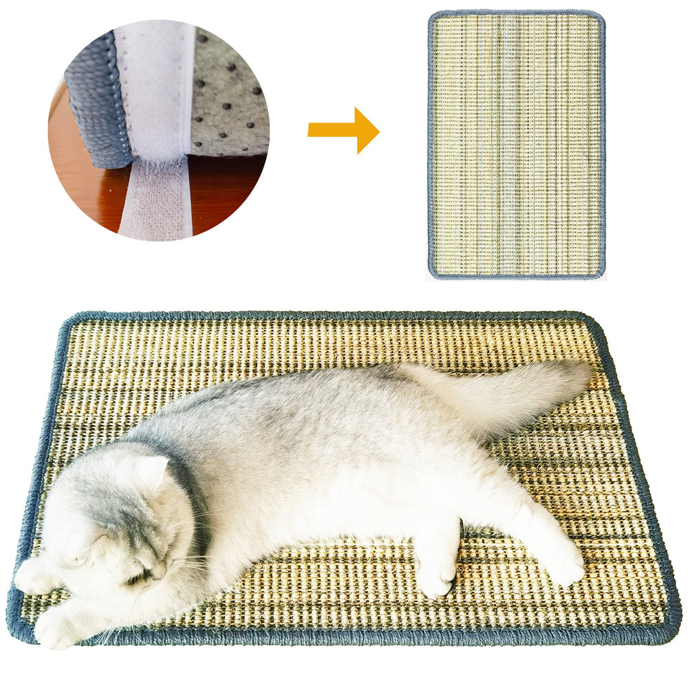 Pethave cat scratching pad sisal fiber close-up highlights natural non-toxic material