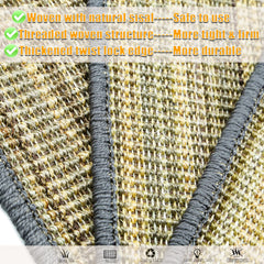 Pethave cat scratching pad striped-style wall-mount demonstrates space-saving scratcher