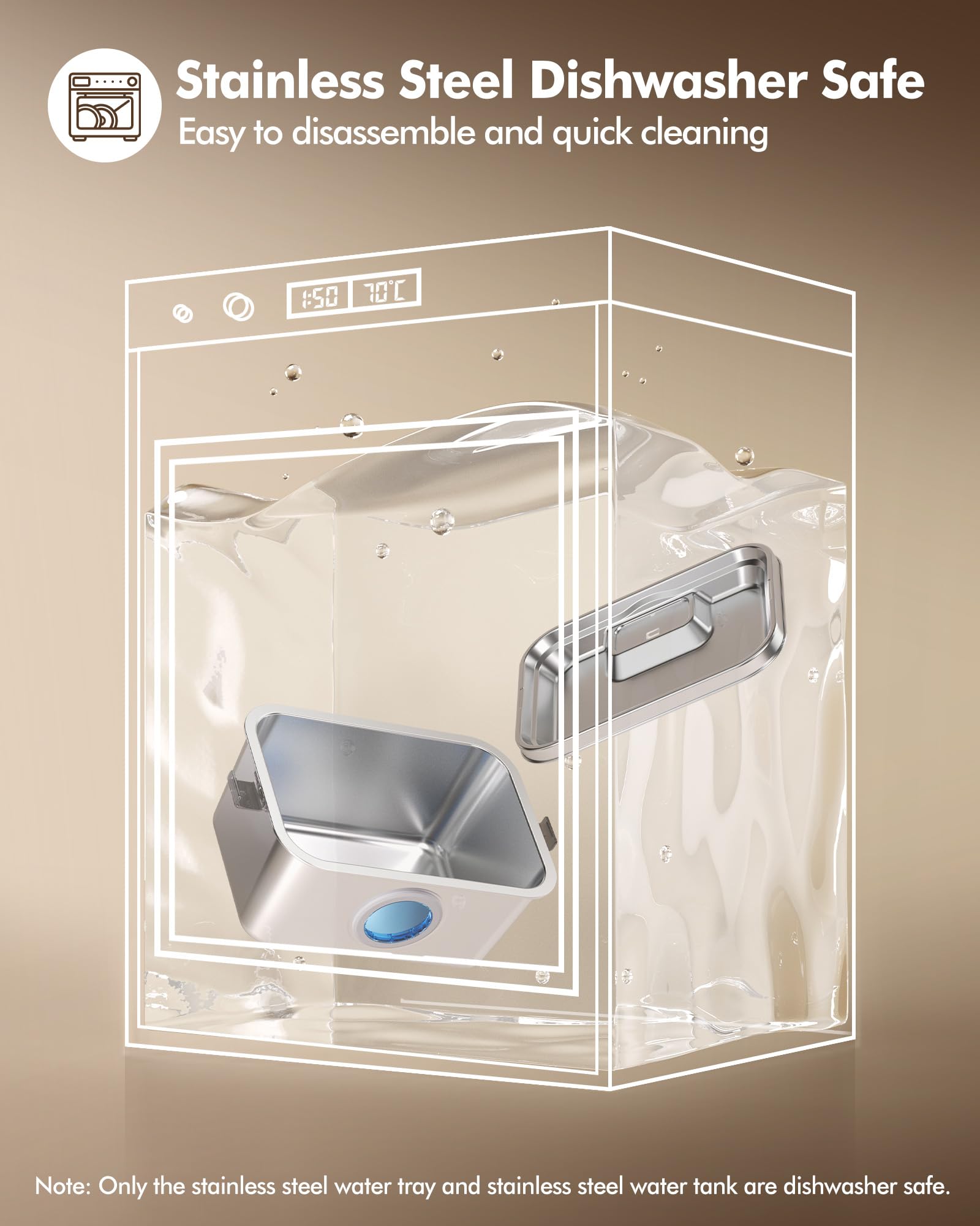 PETHIND includes 3 filters to help keep fountain water fresh.