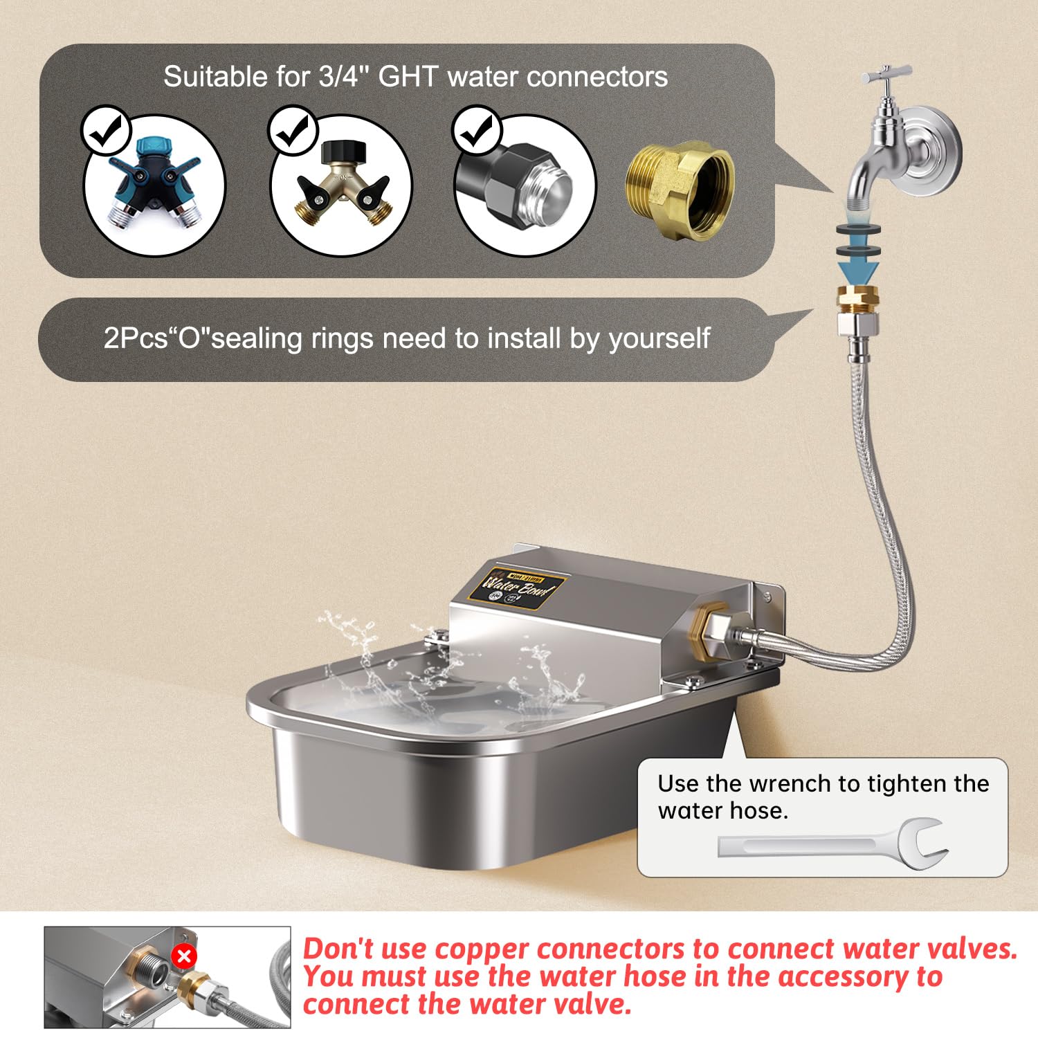 PETHIND dogs chickens yard use waterer illustrates versatile outdoor watering for pets and poultry